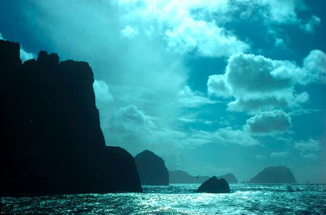 Dramatic views which the sailors may experience approaching St Kilda © calmac.co.uk